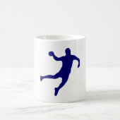 Handball-Silhouette Kaffeetasse (Mittel)