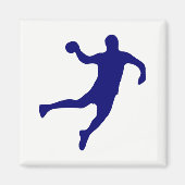Handball-Silhouette Magnet (Vorne)