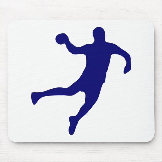 Handball-Silhouette Mousepad (Vorne)
