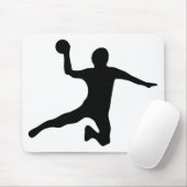 Handball spieler dodgeball mousepad (Mit Mouse)