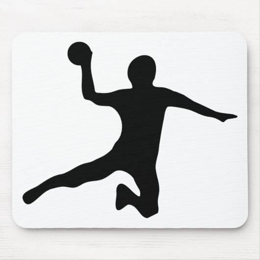 Handball spieler dodgeball mousepad (Vorne)