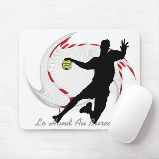 Handball tapis d'ordinateur mousepad (Mit Mouse)