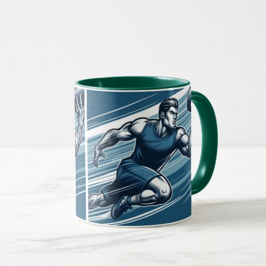 Handball-Tasse Tasse (VorderseiteRechts)