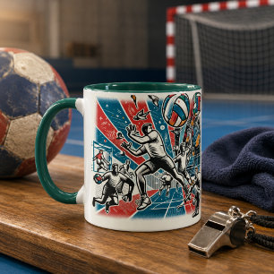 Handball-Tasse Tasse
