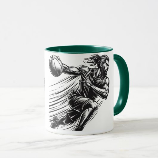 Handball-Tasse Tasse (VorderseiteRechts)