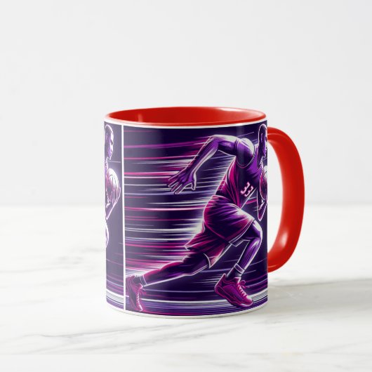 Handball-Tasse Tasse (VorderseiteRechts)