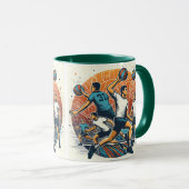 Handball-Tasse Tasse (VorderseiteRechts)