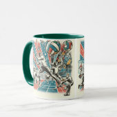 Handball-Tassen Tasse (Vorderseite Links)