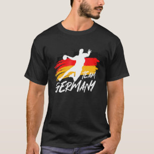 Handball Team Deutschland Flag Handballer Ball Spo T-Shirt