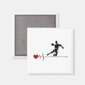 Handball-Trainer Handballer Funny Sprichwort Magnet (Vorderseite/Rückseite)