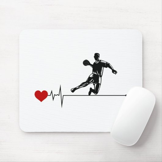 Handball-Trainer Handballer Funny Sprichwort Mousepad (Mit Mouse)