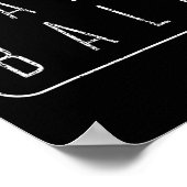 Handball-Vintages Geschenkprogramm T-Shirt Poster (Ecke)