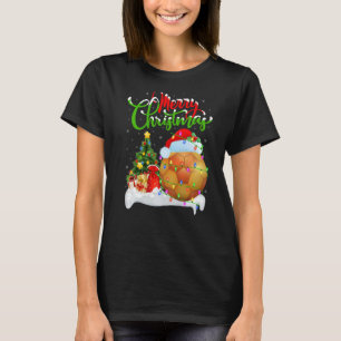 Handball Weihnachtsdekorationen Weihnachtsball Chr T-Shirt