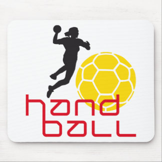 handball woman mousepad