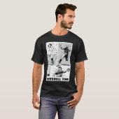 Handball-Zeit-Playmaker Collage T-Shirt (Vorne ganz)