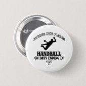 Handballentwürfe Button (Vorne & Hinten)