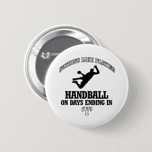 Handballentwürfe Button (Vorne & Hinten)
