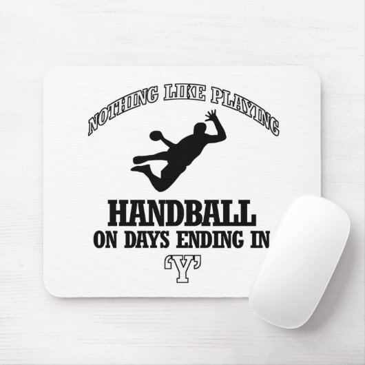Handballentwürfe Mousepad (Mit Mouse)
