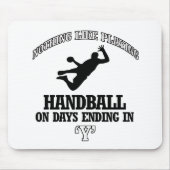 Handballentwürfe Mousepad (Vorne)