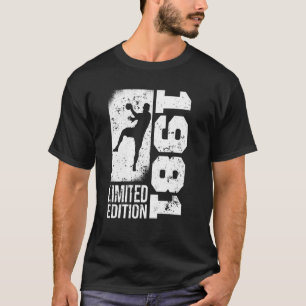Handballers Handballspiel 1981 Geburtstagshandball T-Shirt