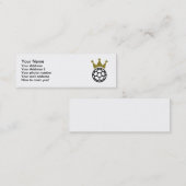 Handballkronenmeister Mini Visitenkarte (Vorne/Hinten)