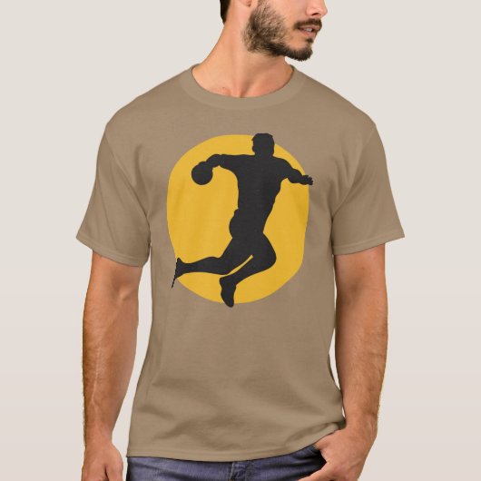 Handballliebhaber T-Shirt (Vorderseite)