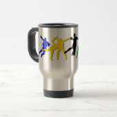 Handballreise-Tasse - geben Sie als Geschenk Reisebecher (Vorderseite Links)