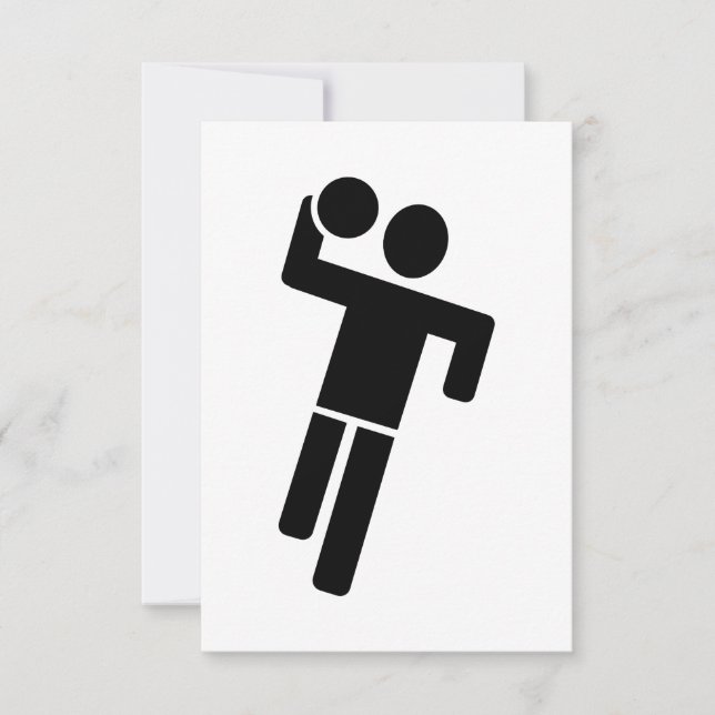 Handballspieler (Vorderseite)