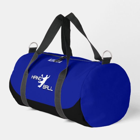 Handballspieler, Geburtstagsgeschenk, Handballteam Duffle Bag (Linke Seite)