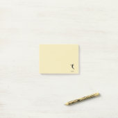 Handballspieler Post-it Klebezettel (Auf Schreibtisch)