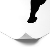 Handballspieler Poster (Ecke)