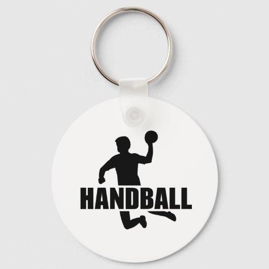 Handballspieler Schlüsselanhänger (Vorderseite)