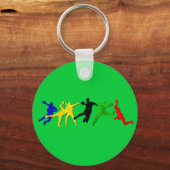 Handballspieler Sommerspiele Schlüsselanhänger (Vorderseite)