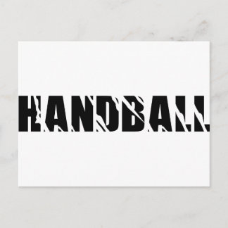 Handballtext Postkarte