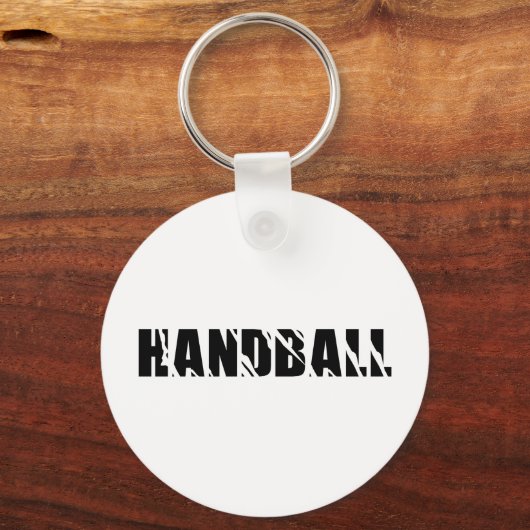 Handballtext Schlüsselanhänger (Vorderseite)