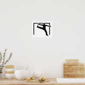 Handballtorhüter Poster (Küche)