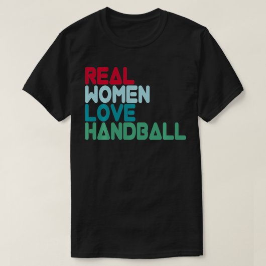 Handballtrainer Handball Sprichwort Handball Handb T-Shirt (Design vorne)