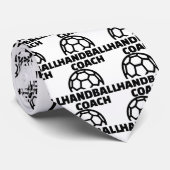 Handballtrainer Krawatte (Gerollt)