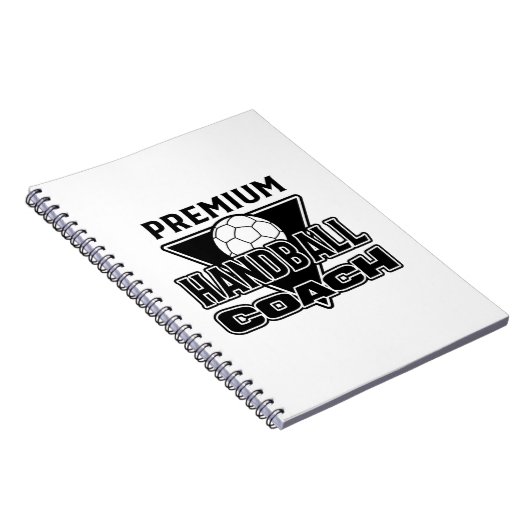 Handballtrainer Notizblock (Rechte Seite)