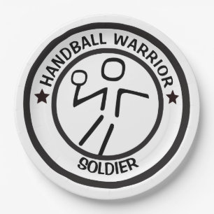 HANDBALSPIELER PAPPTELLER