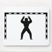 Handbalziel-Wächterikone Mousepad (Vorne)