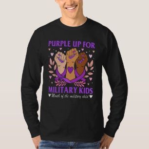 Handband Lila für militärische Kids - Militär C T-Shirt