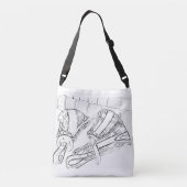 Handbell bedeckte Tasche (Rückseite)