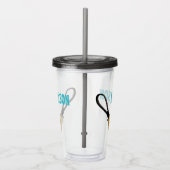 Handbell Choir Ringers Spieler Personalisiert Acryltrinkbecher (Rechts)