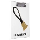 Handbell Choir Ringers Spieler Personalisiert Klemmbrett (Rechts)