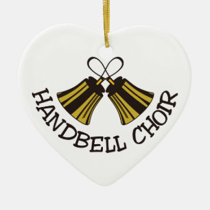 Handbell-Chor Keramikornament