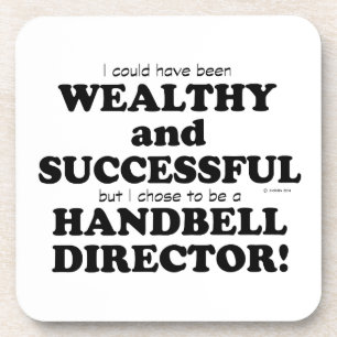 Handbell Director Wohlhabend und erfolgreich Untersetzer