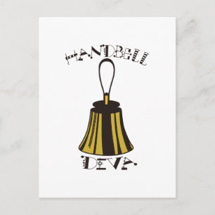 Handbell Diva Postkarte