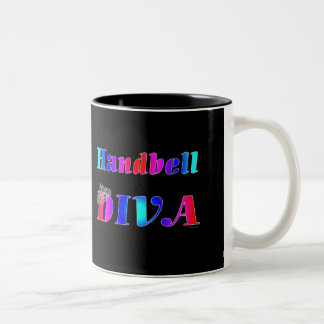 Handbell-Diva Zweifarbige Tasse