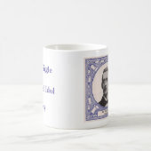 Handbell-Idoltext auf back- Herrn Giggle Conductor Kaffeetasse (Mittel)